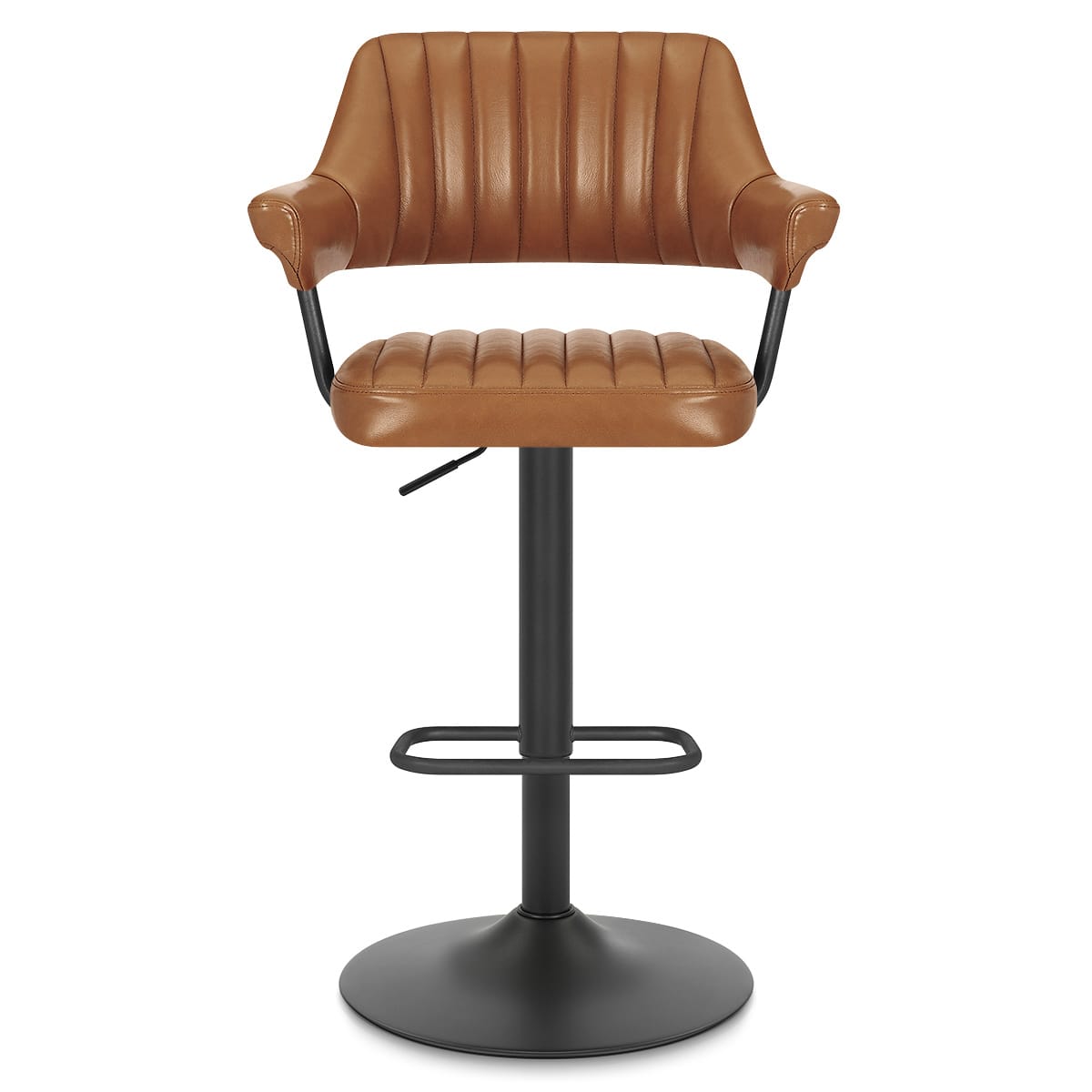 Real Leather Bar Stools