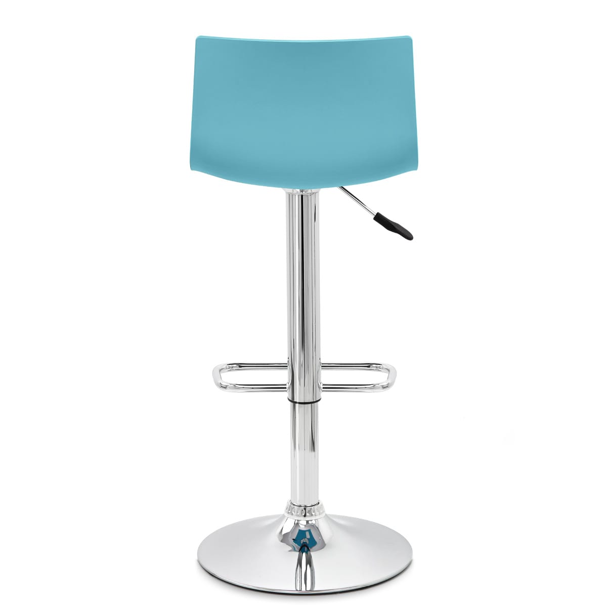 Sgabello Resina Cromato - Serena Blu