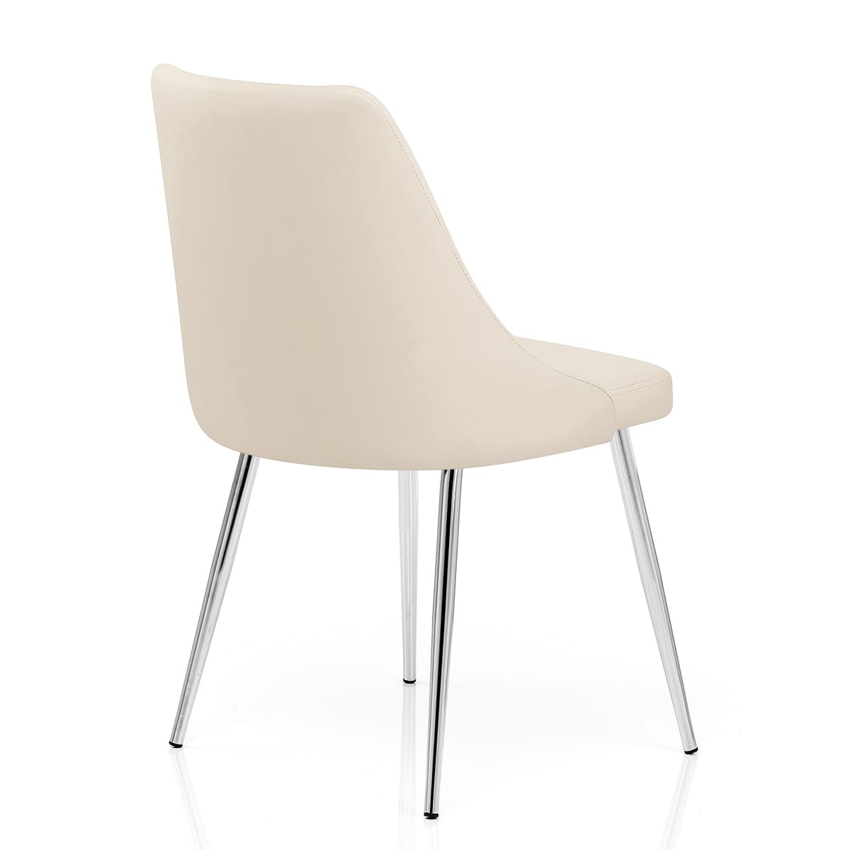 Kunstleder Stuhl - Shanghai Beige