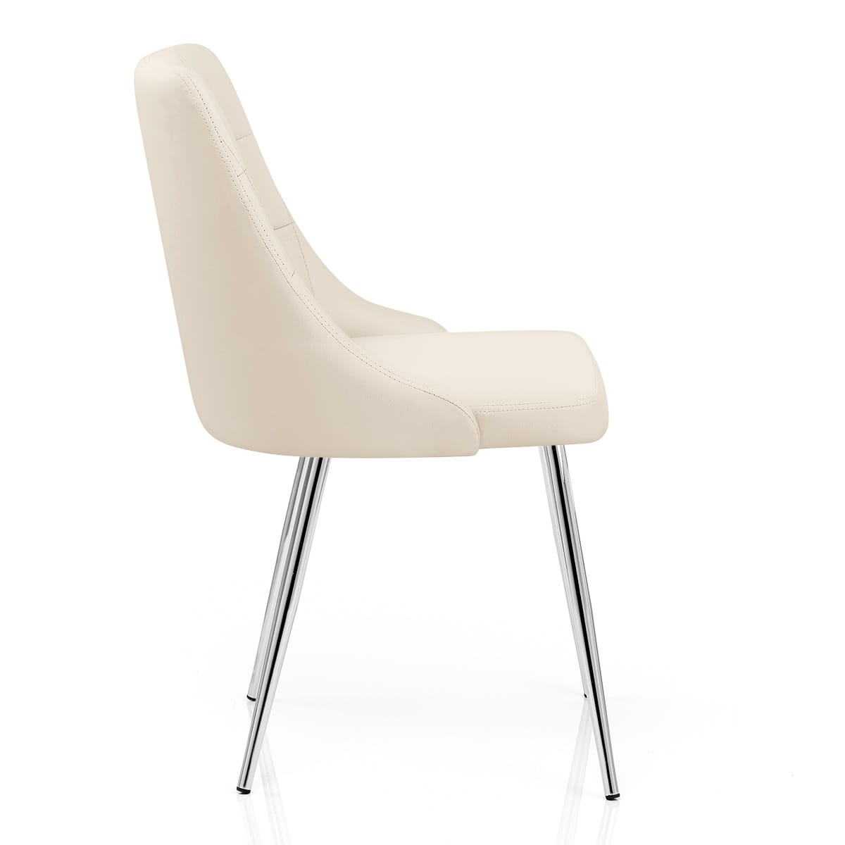 Kunstleder Stuhl - Shanghai Beige