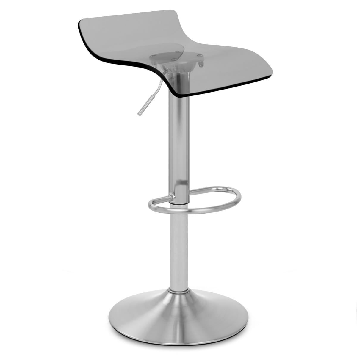 Sgabello Plastica Satinato - Shimmer Grigio