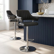 Skyline Brushed PU Schwarz