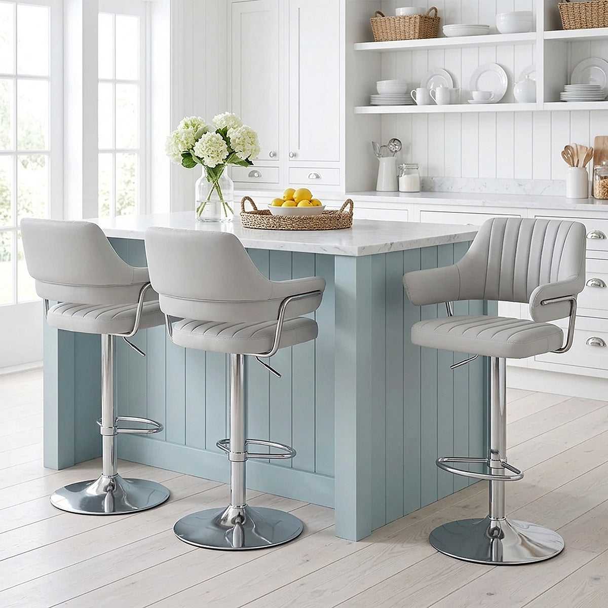 Skyline Brushed PU Grau