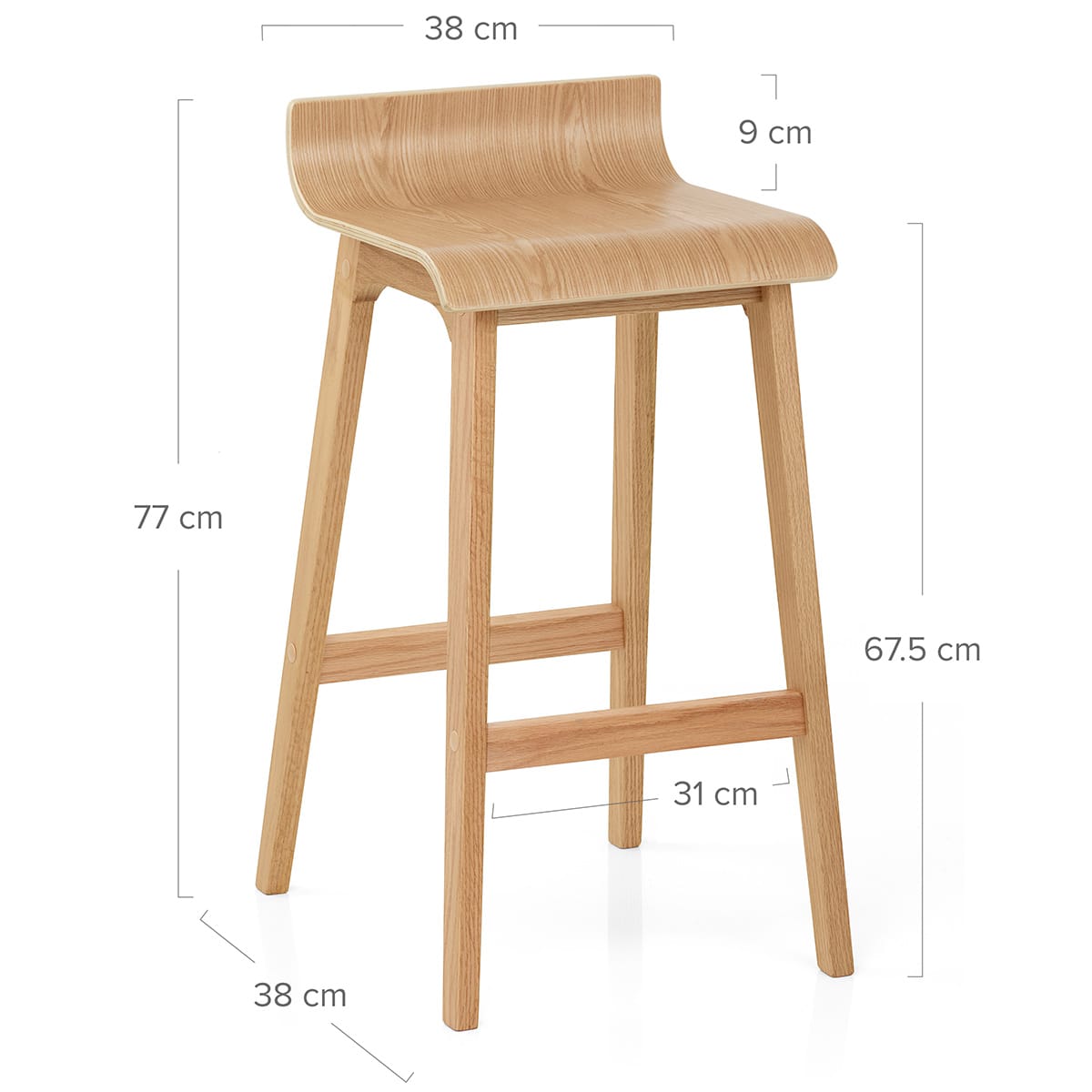 Barhocker Holz - Slink