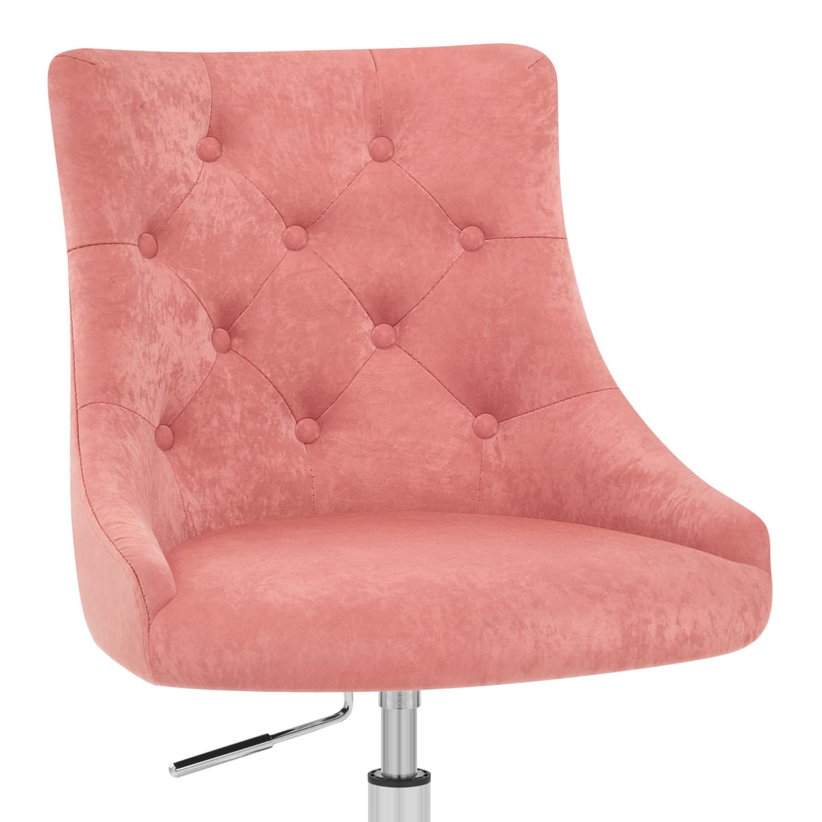 Samt Bürostuhl - Sofia Pink