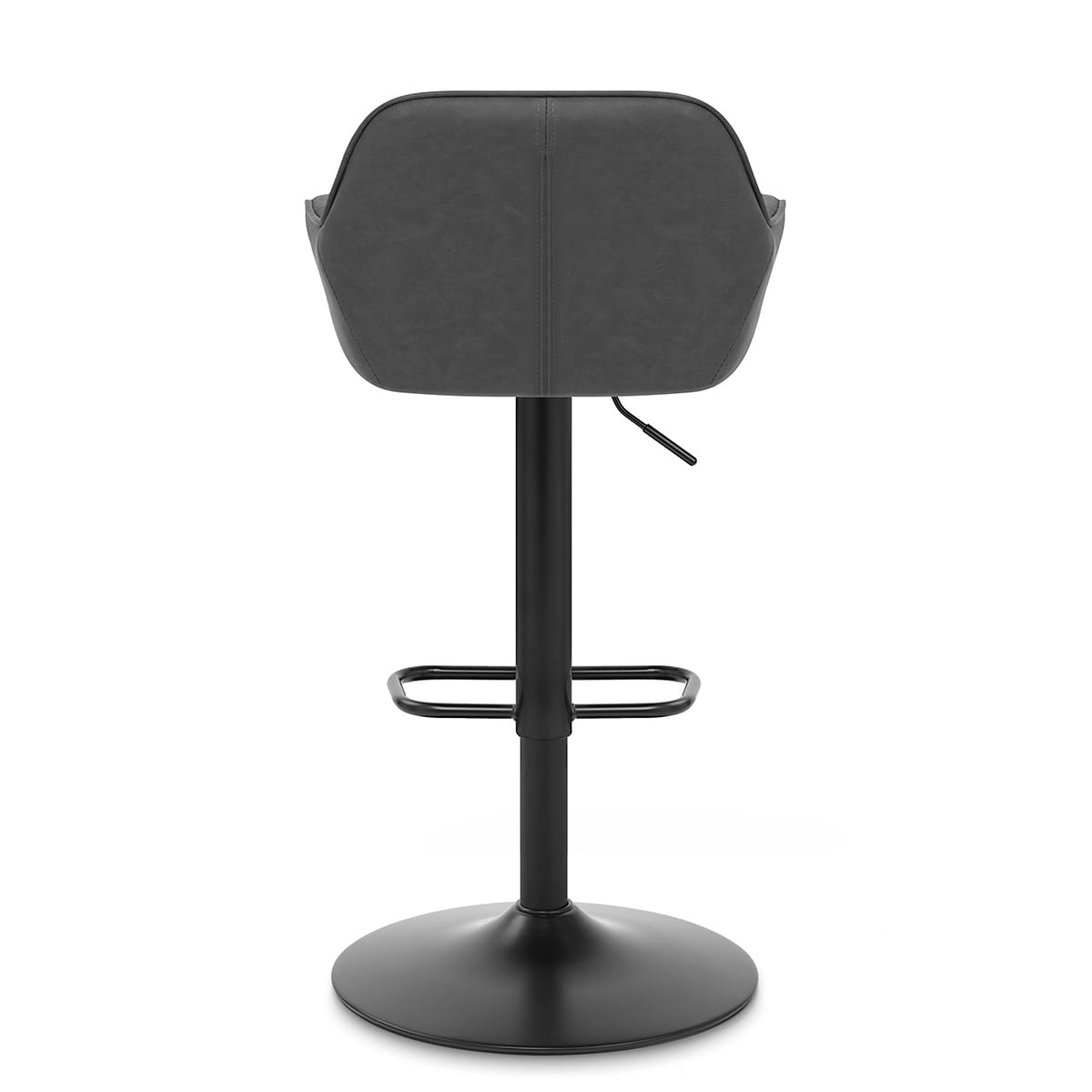 Sgabello Ecopelle - Sol Grigio