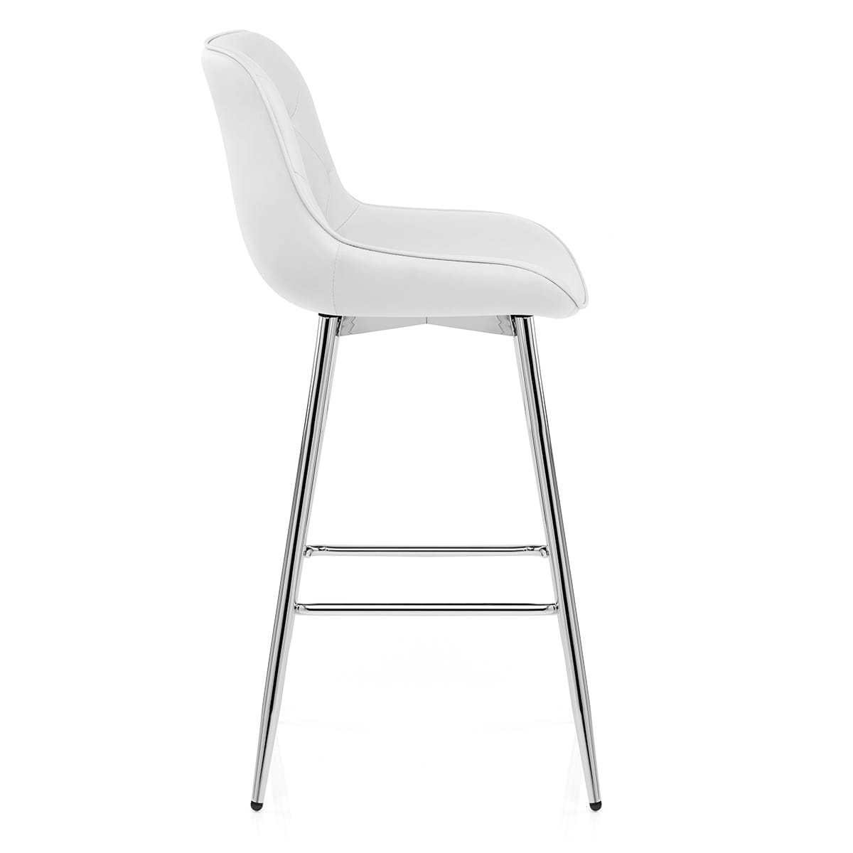 Sgabello Ecopelle - Sprint Bianco