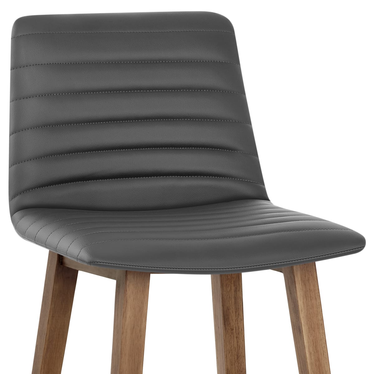 Kunstleder Barhocker - Spritz Grau