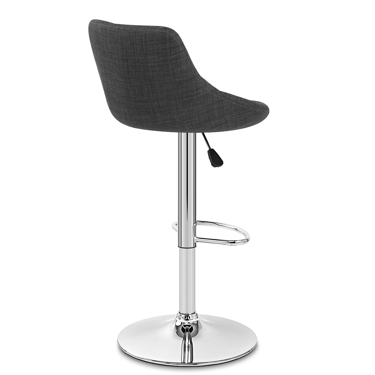 Barhocker Stoff - Stitch Dunkelgrau