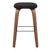 Stoff Holzbarhocker - Stockholm Schwarz