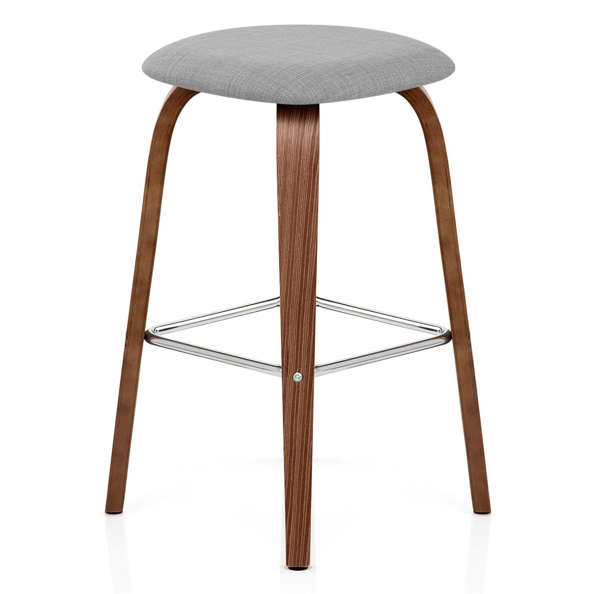 Stoff Holzbarhocker - Stockholm Grau