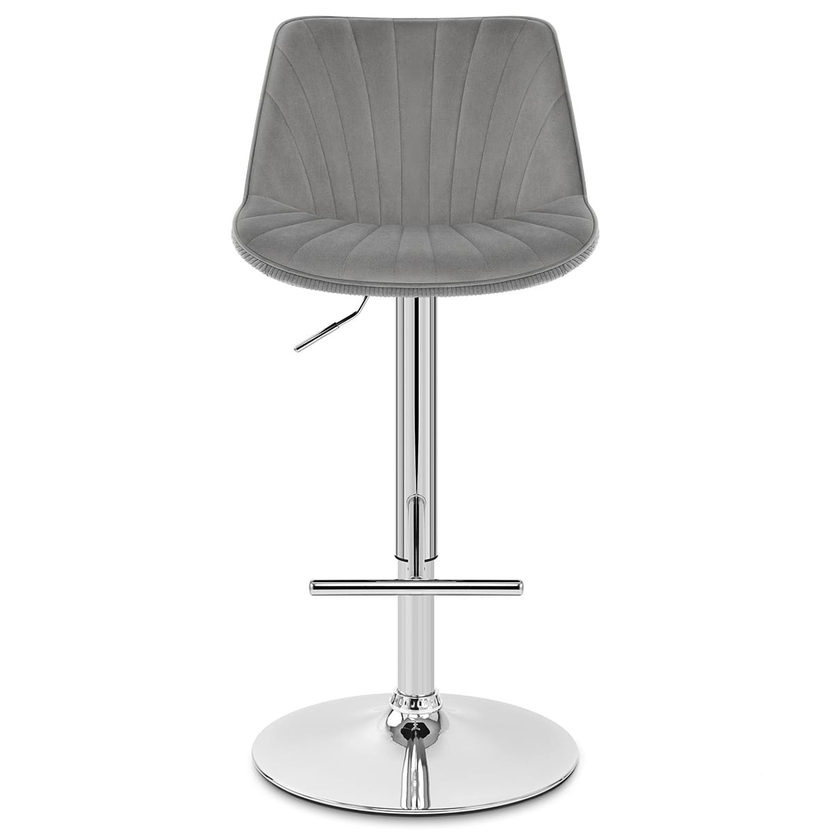 Barhocker Samt - Summer Grau