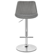 Barhocker Samt - Summer Grau