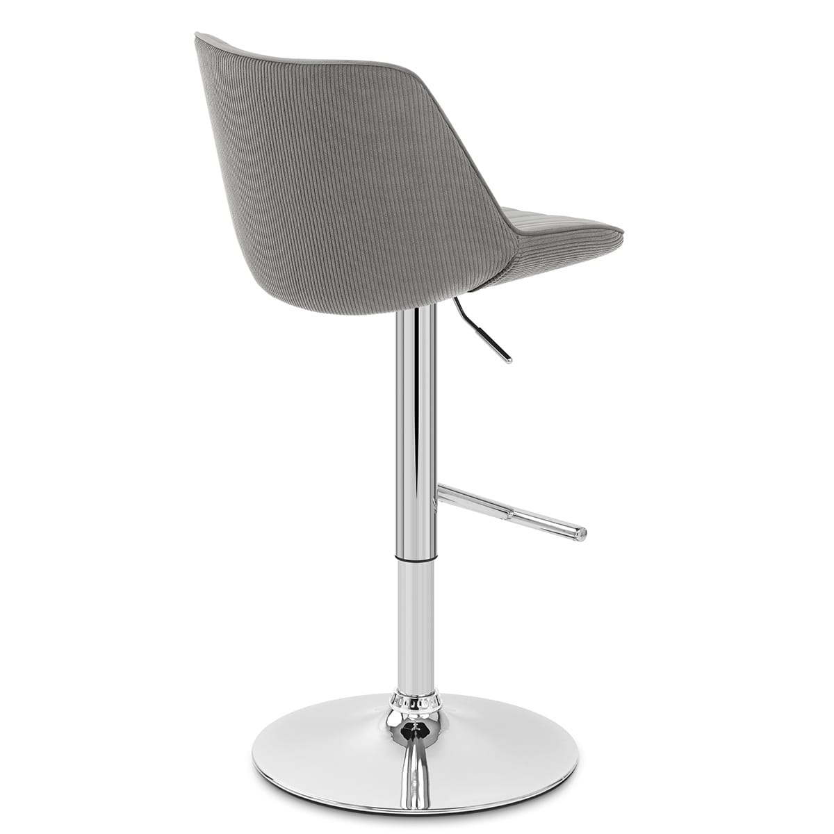 Barhocker Samt - Summer Grau