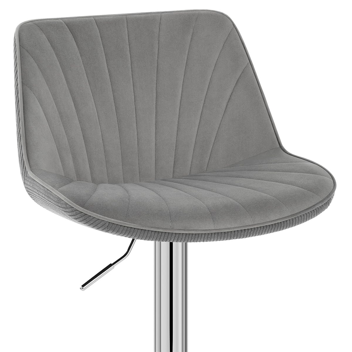 Barhocker Samt - Summer Grau