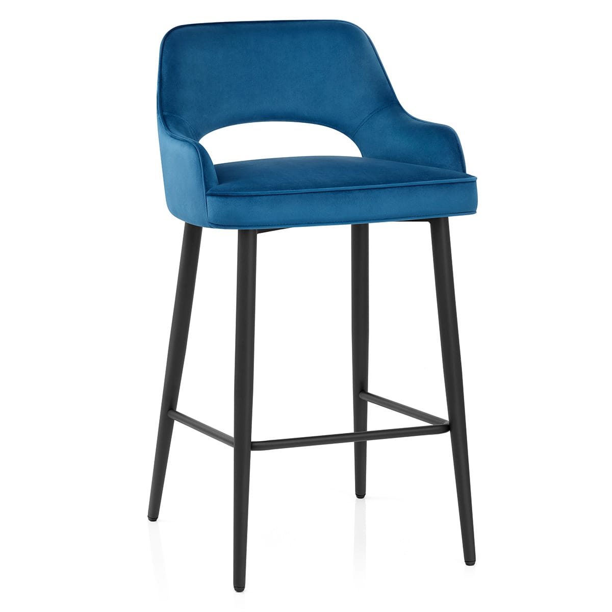 Barhocker Samt - Sutton Blau