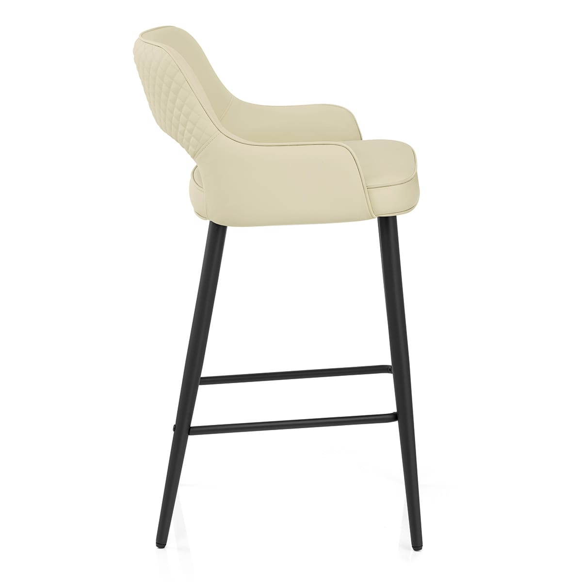 Kunstleder Barhocker  - Sutton Beige
