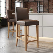 Barhocker Eiche - Tetbury Braun
