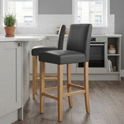 Barhocker Eiche - Tetbury Grau