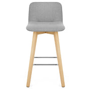 Stoff Holzbarhocker - Tide Grau