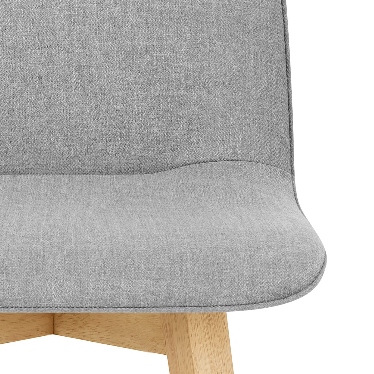 Stoff Holzbarhocker - Tide Grau