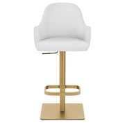 Gold Barhocker - Toni Weiß