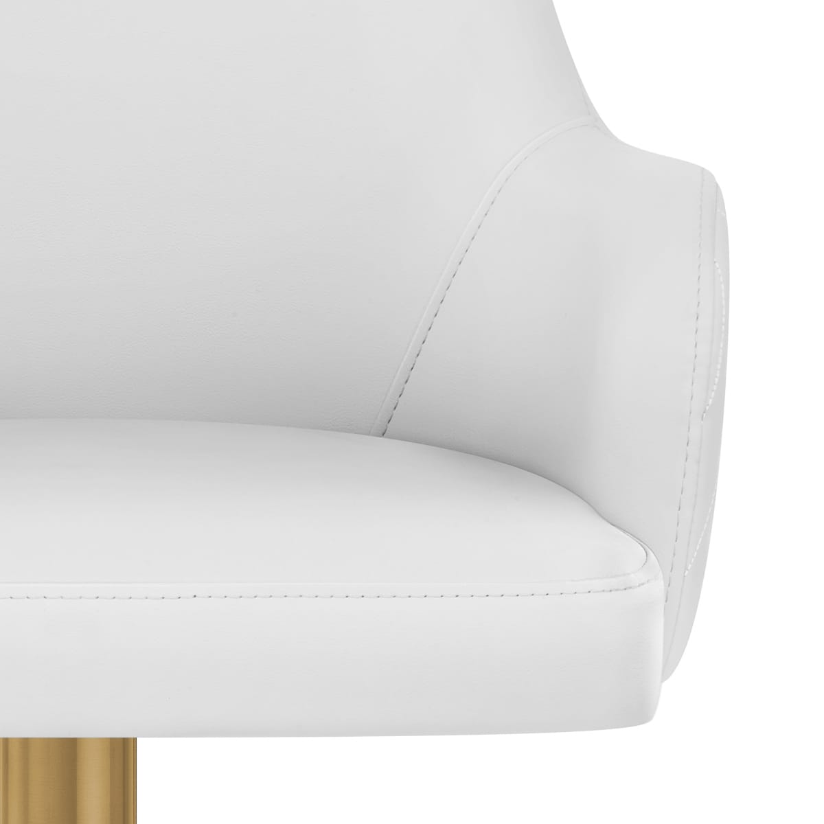 Gold Barhocker - Toni Weiß