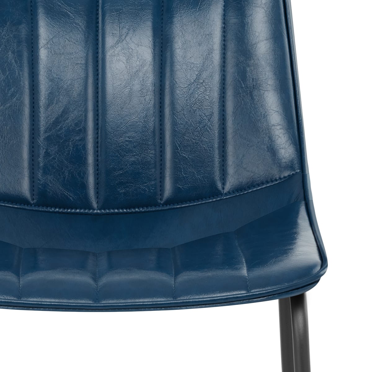 Kunstleder Barhocker - Tucker Blau