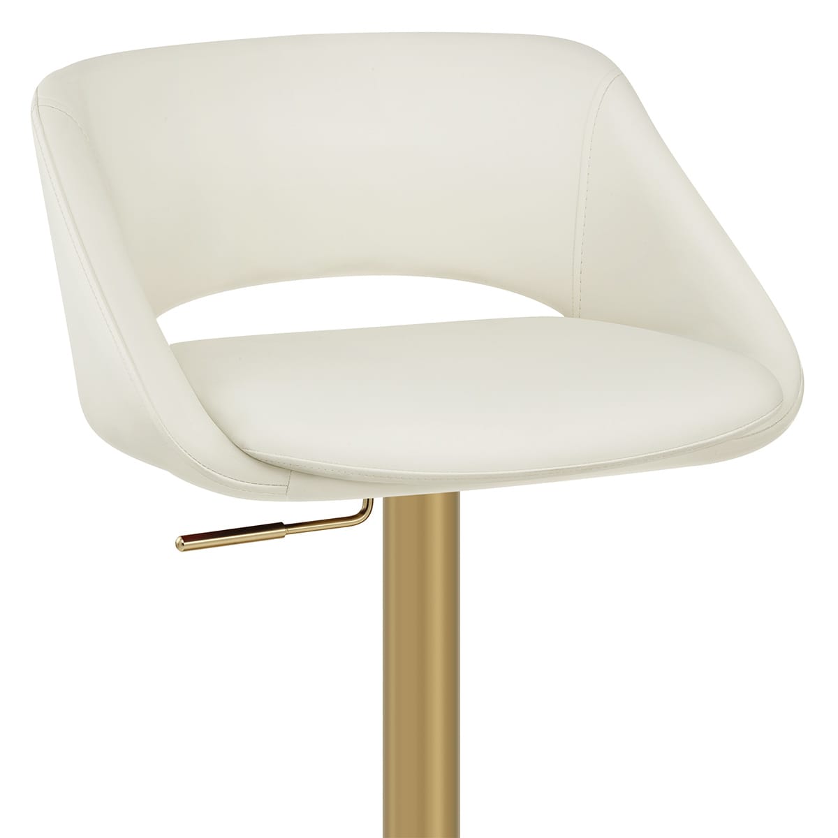 Barhocker Gebürstetes Gold - Tulsa Beige