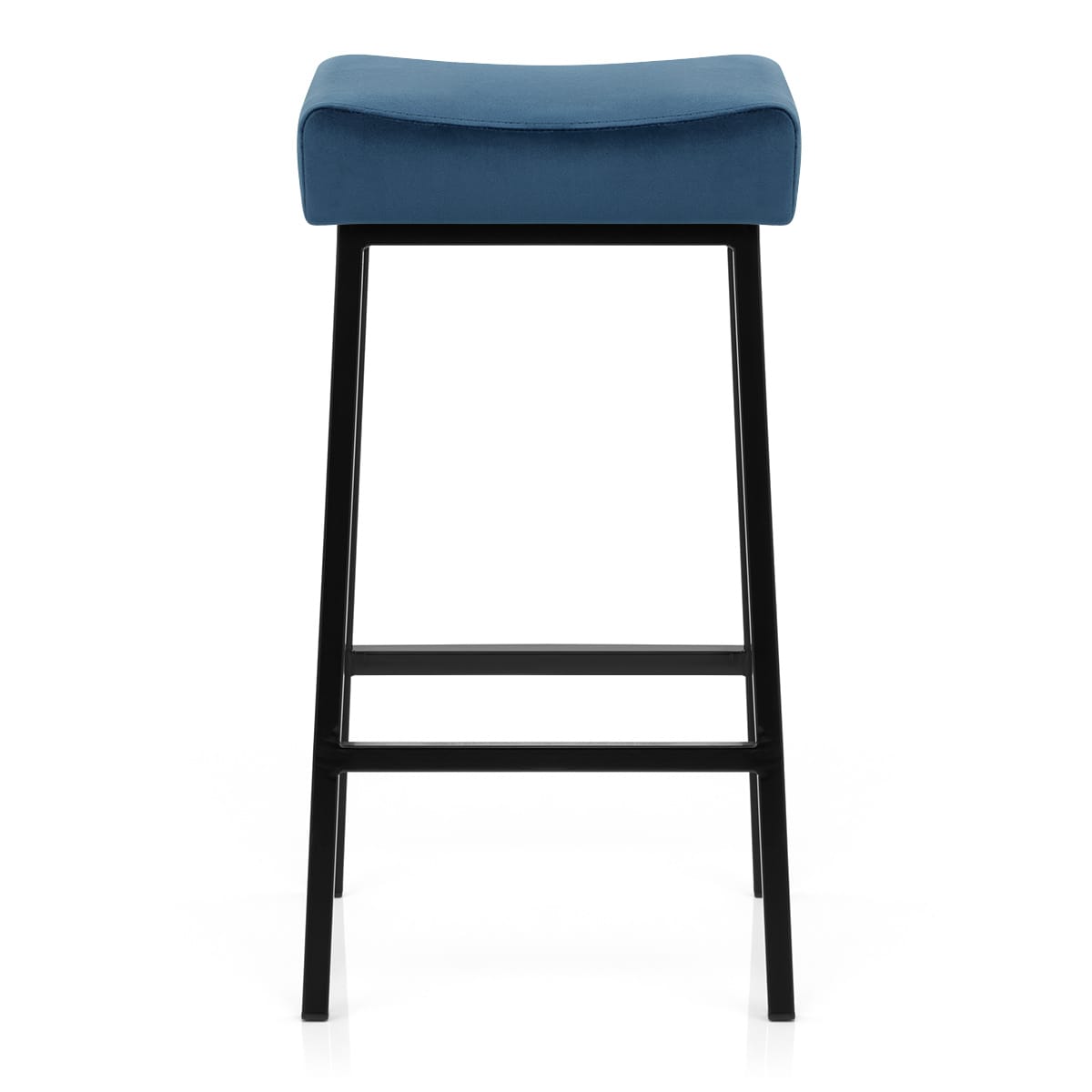 Samt Barhocker - Uno Blau