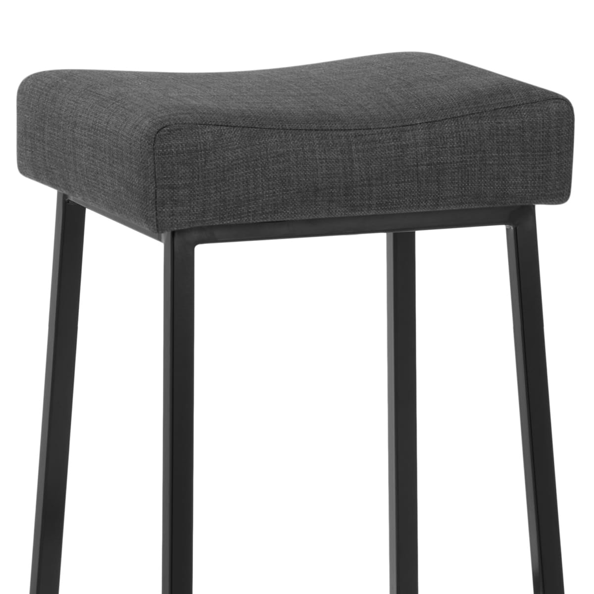 Stoff Barhocker - Uno Dunkelgrau