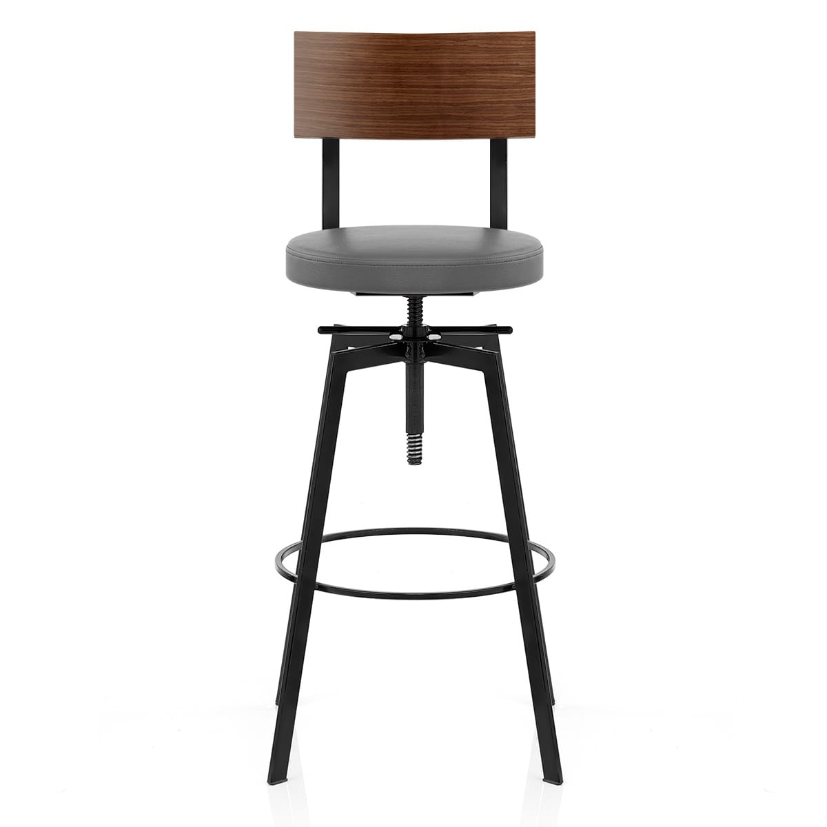 Barhocker Industriell - Urban Grau