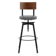 Barhocker Industriell - Urban Grau