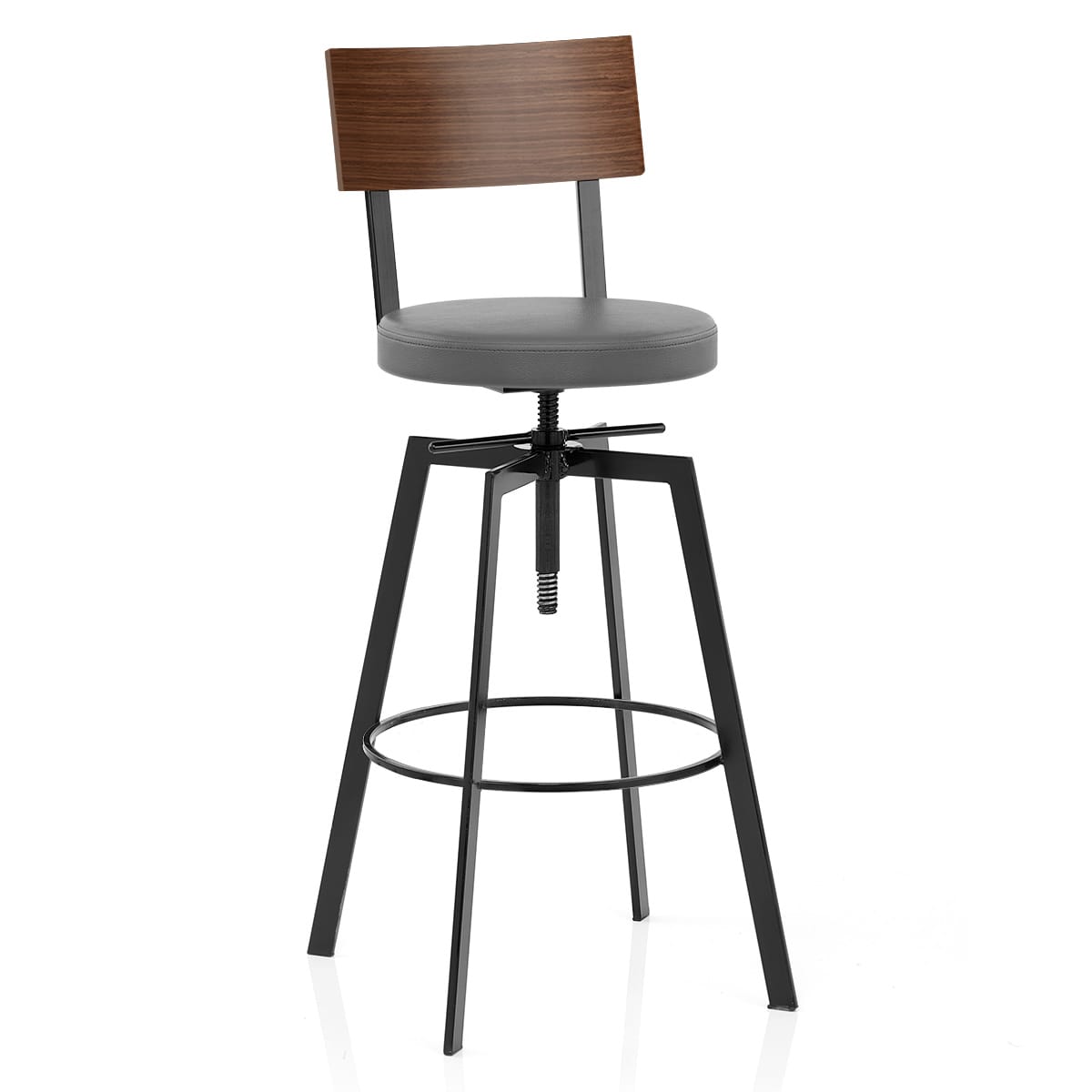 Barhocker Industriell - Urban Grau