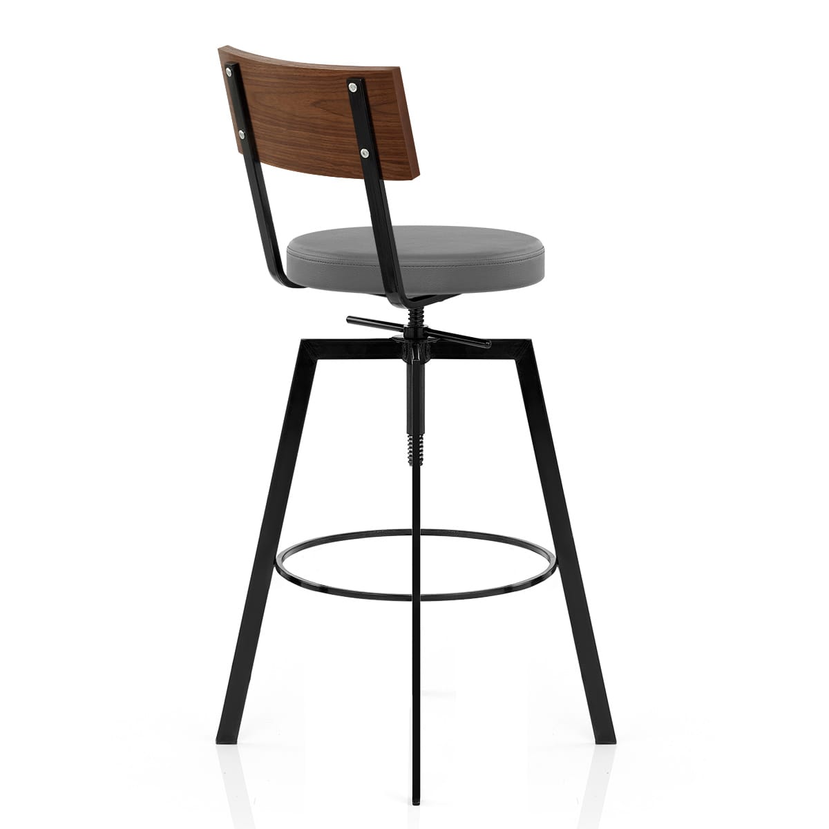 Barhocker Industriell - Urban Grau
