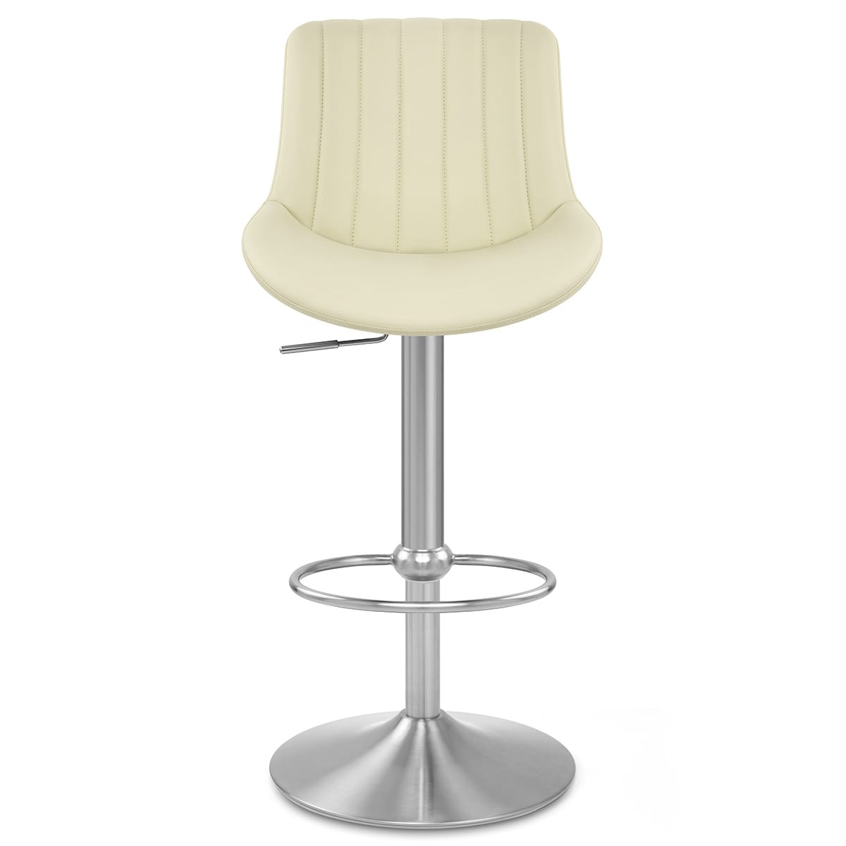 Sgabello da bar Vera Pelle - Versailles Crema