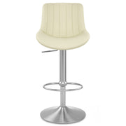 Sgabello da bar Vera Pelle - Versailles Crema