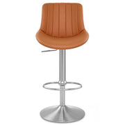 Barhocker Echtleder - Versailles Braun