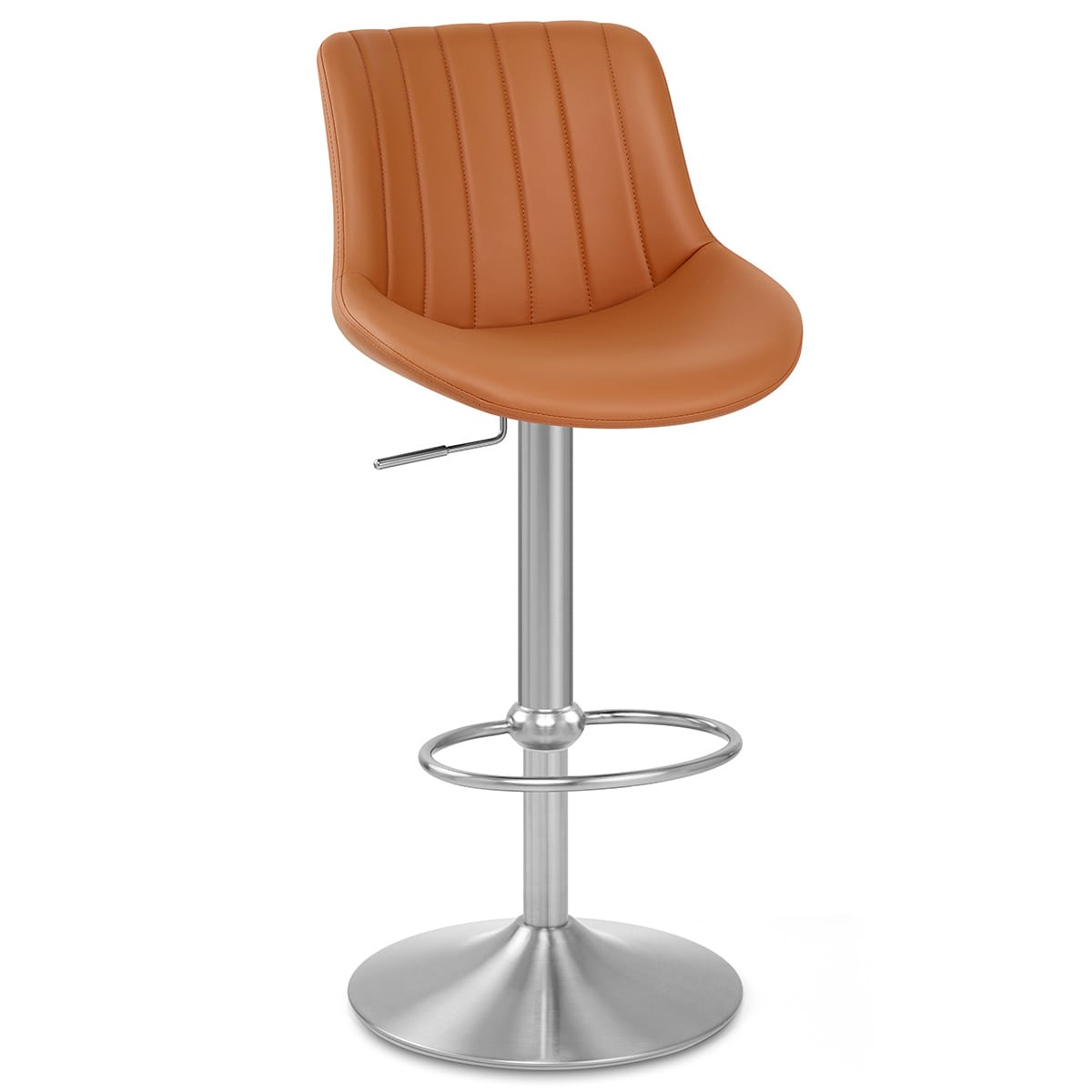 Barhocker Echtleder - Versailles Braun