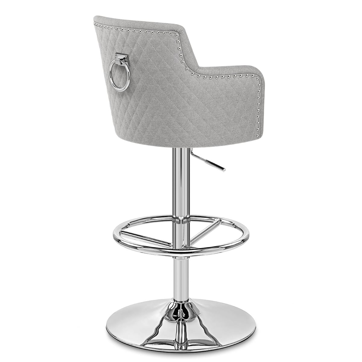 Stoffbarhocker - Vogue Grau