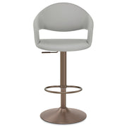 Sgabello Ecopelle - Washington Grigio